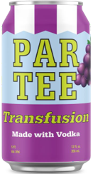 Par Tee Transfusion Cocktail, Grape Flavored Ready-to-Drink